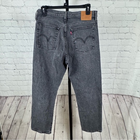 Levi’s Premium Black Wedgie Straight Button Fly Jeans Size 29 - Picture 6 of 9